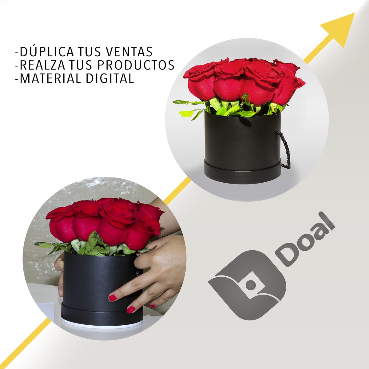The product takes center stage